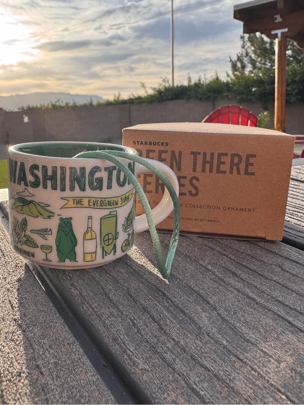 Starbucks Been There Washington Ornament